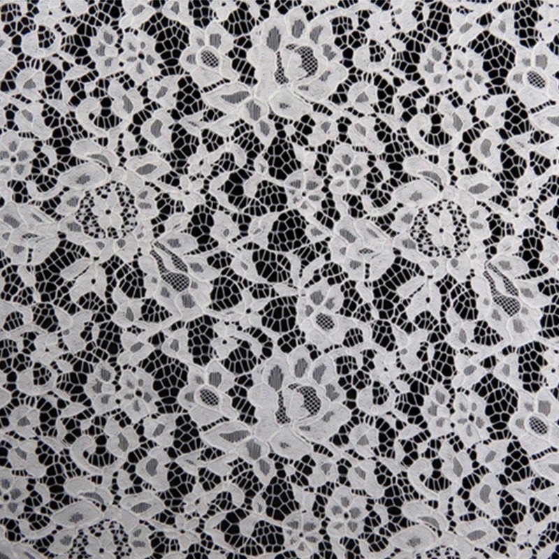Tablecloth Nylon Warp Knit Lace Fabric Wholesale Supplier 7